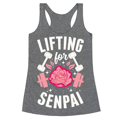 Lifting For Senpai Racerback Tank