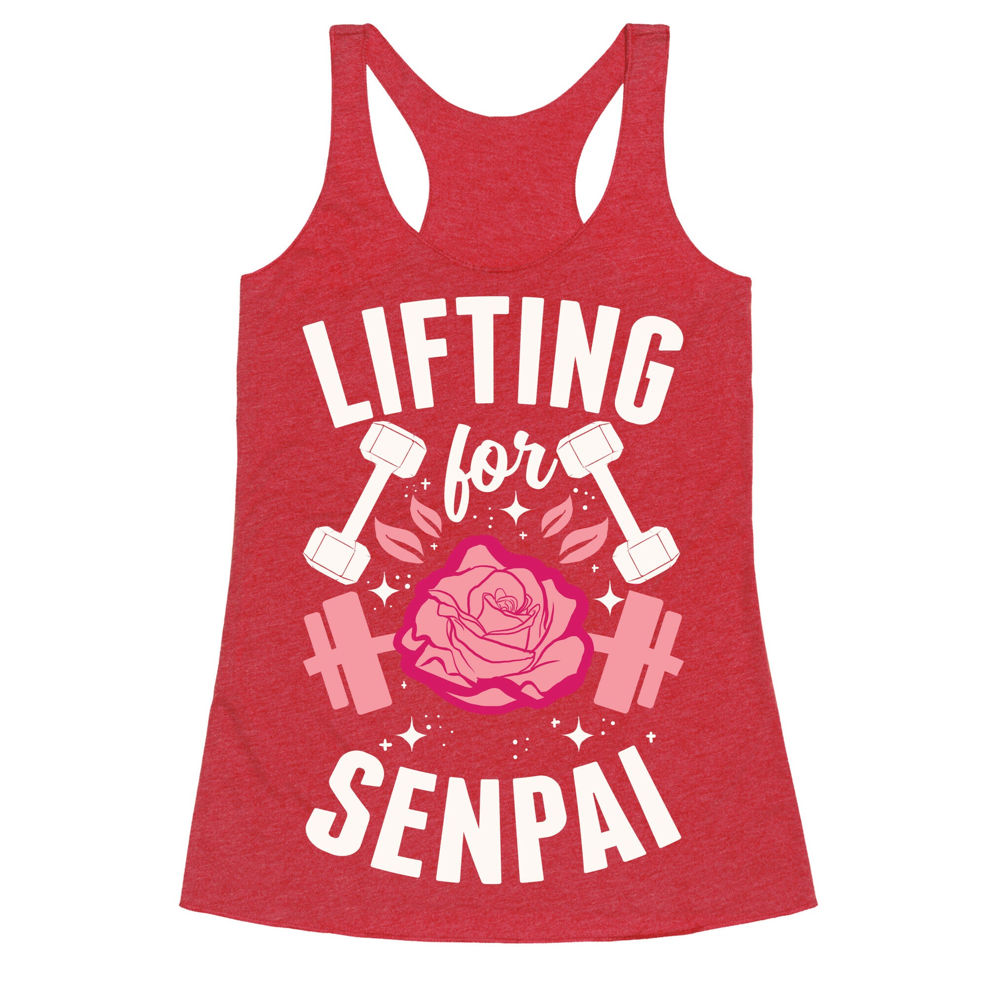 Lifting For Senpai Racerback Tank