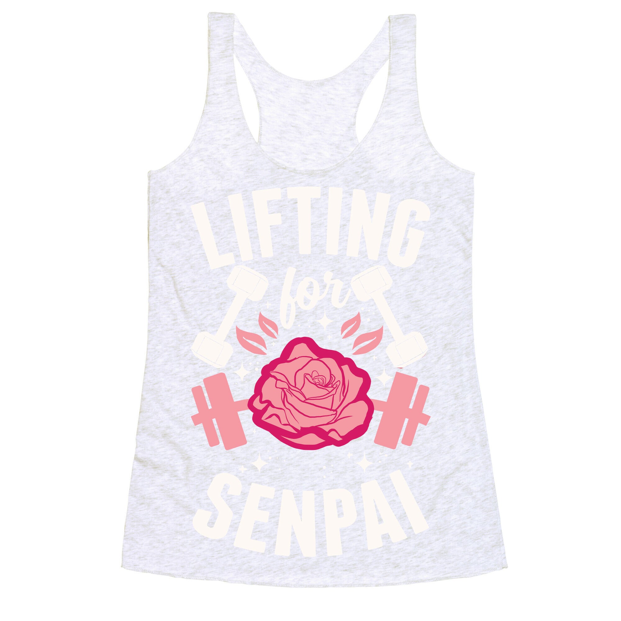Lifting For Senpai Racerback Tank
