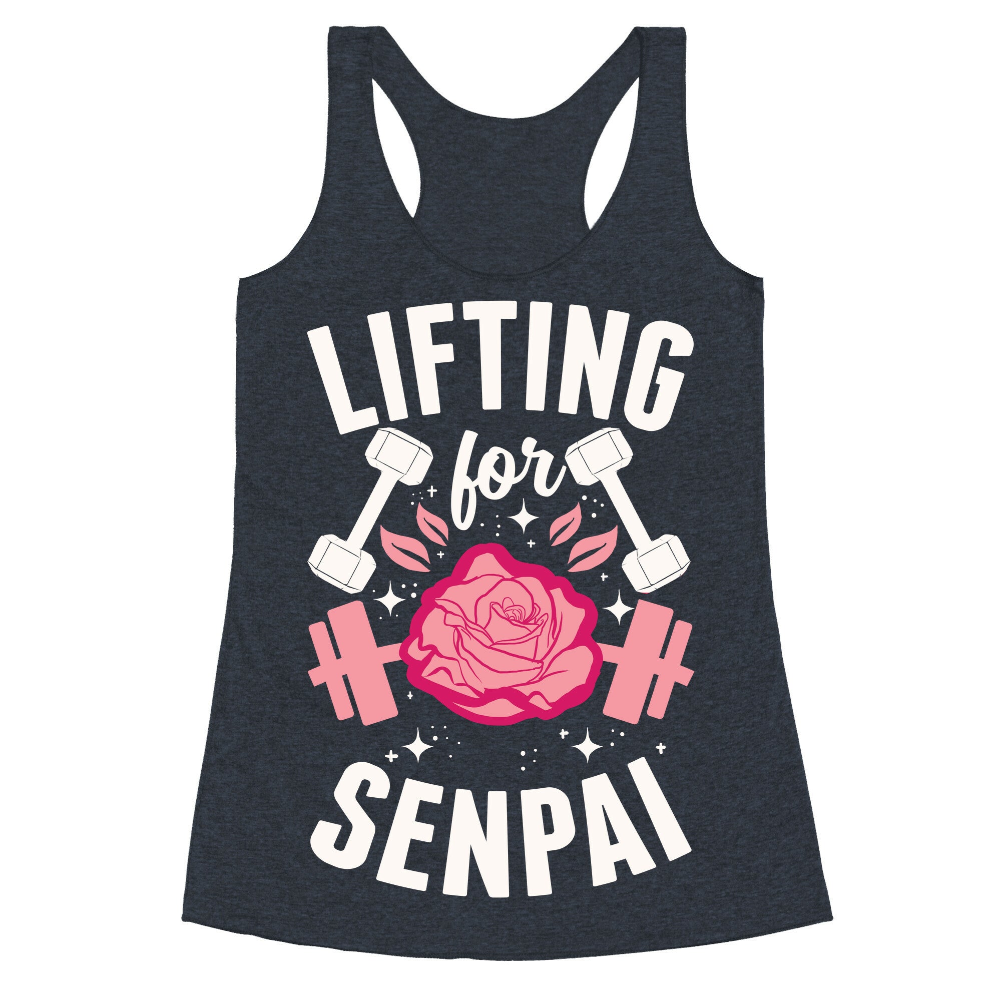Lifting For Senpai Racerback Tank