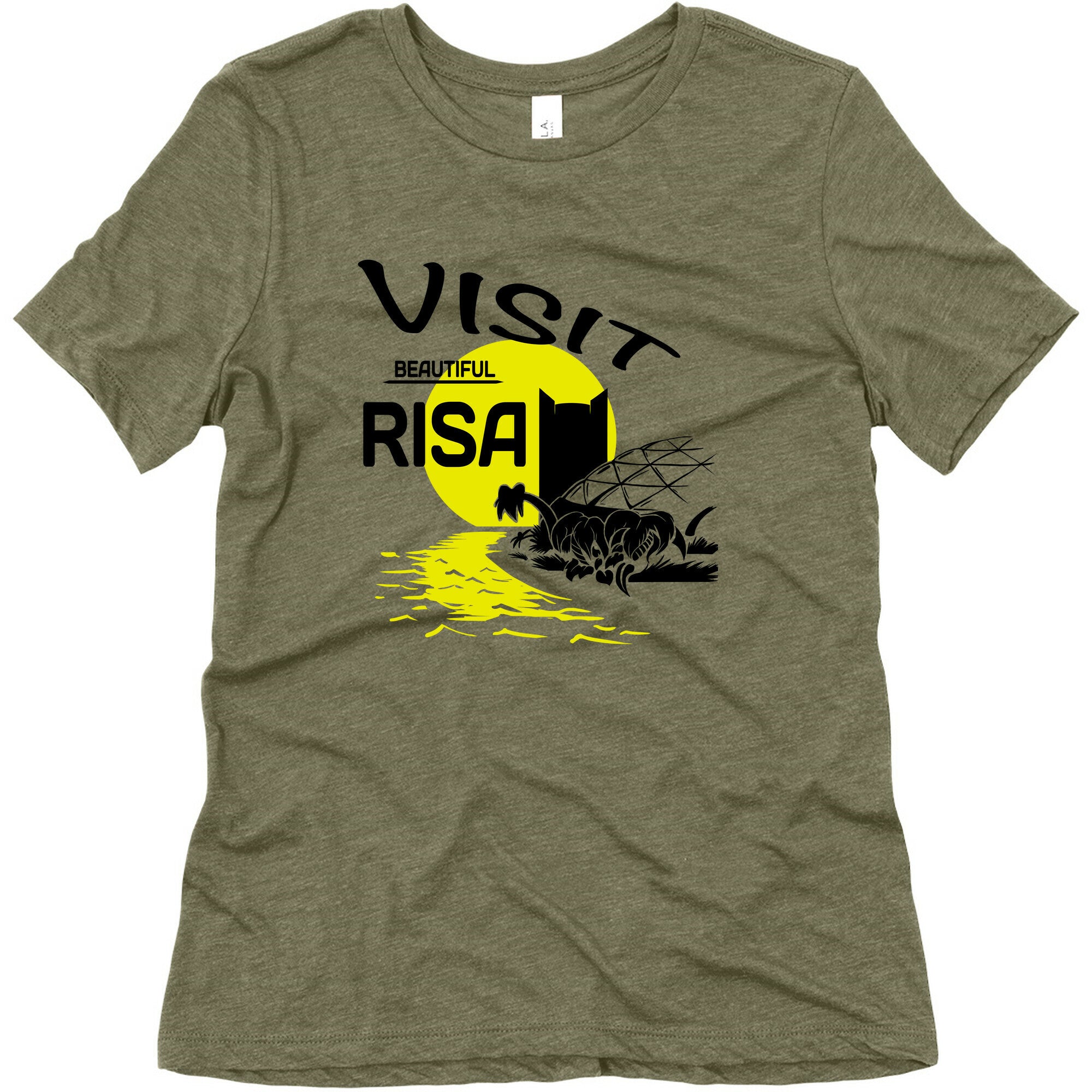 Visit Risa! Women's Triblend Tee