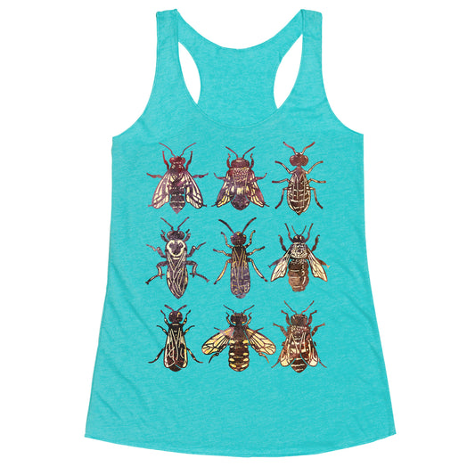 Bee Species Racerback Tank
