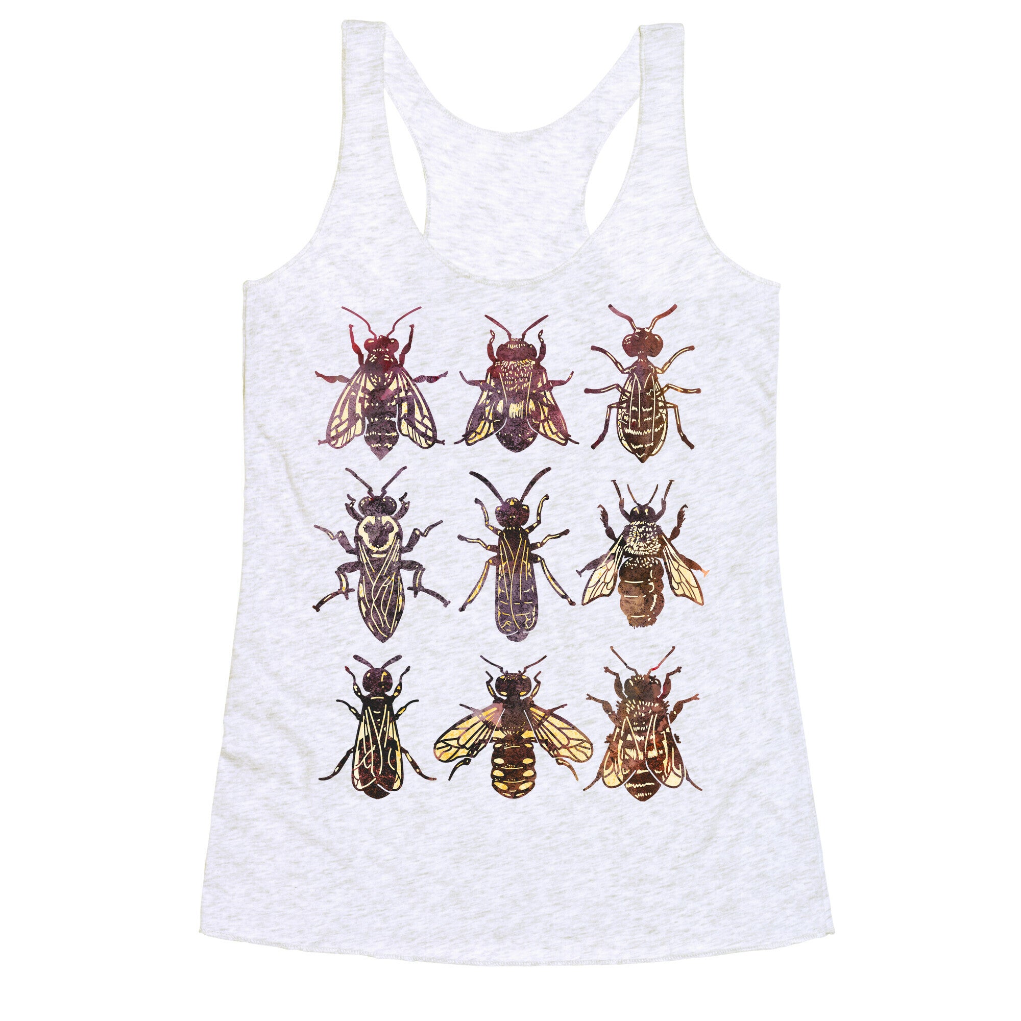 Bee Species Racerback Tank
