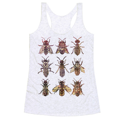 Bee Species Racerback Tank