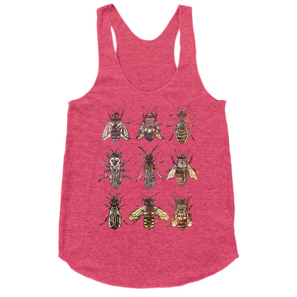 Bee Species Racerback Tank