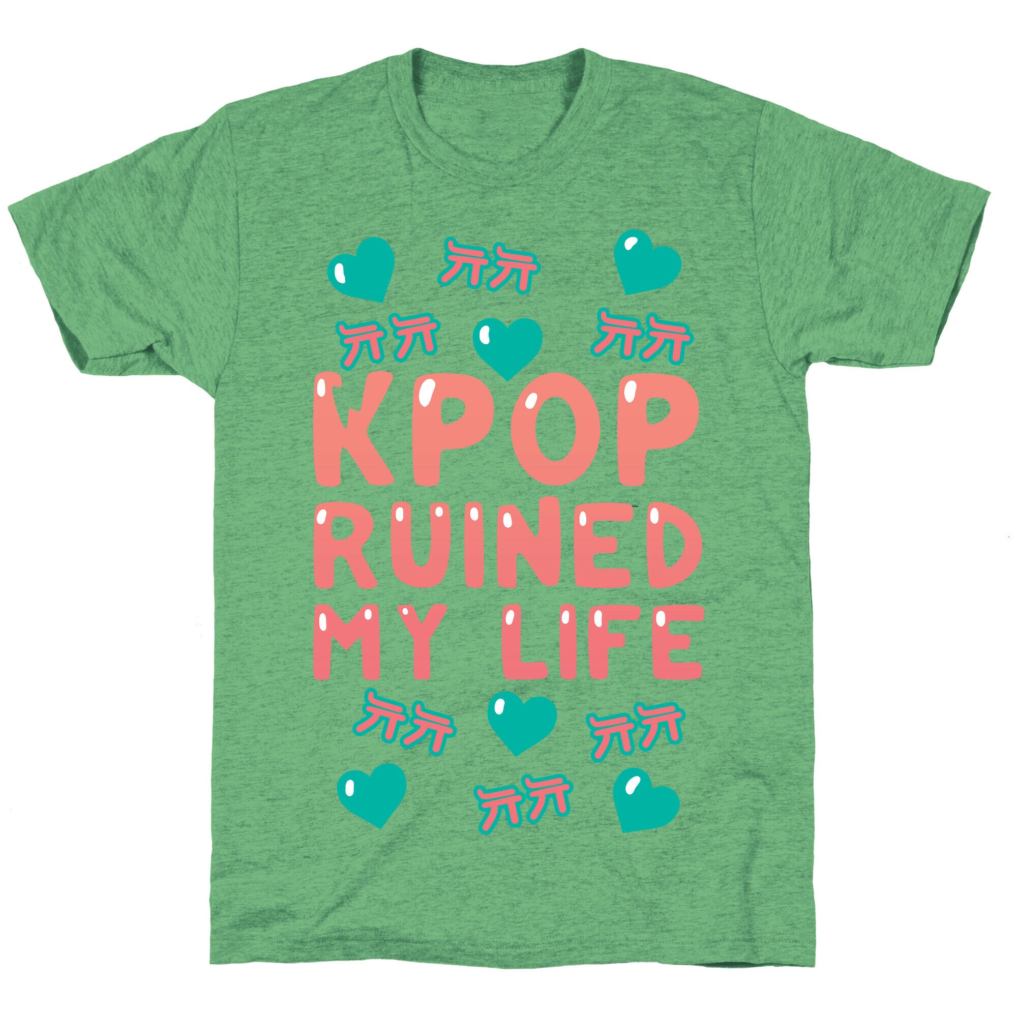 Kpop Ruined My Life Unisex Triblend Tee