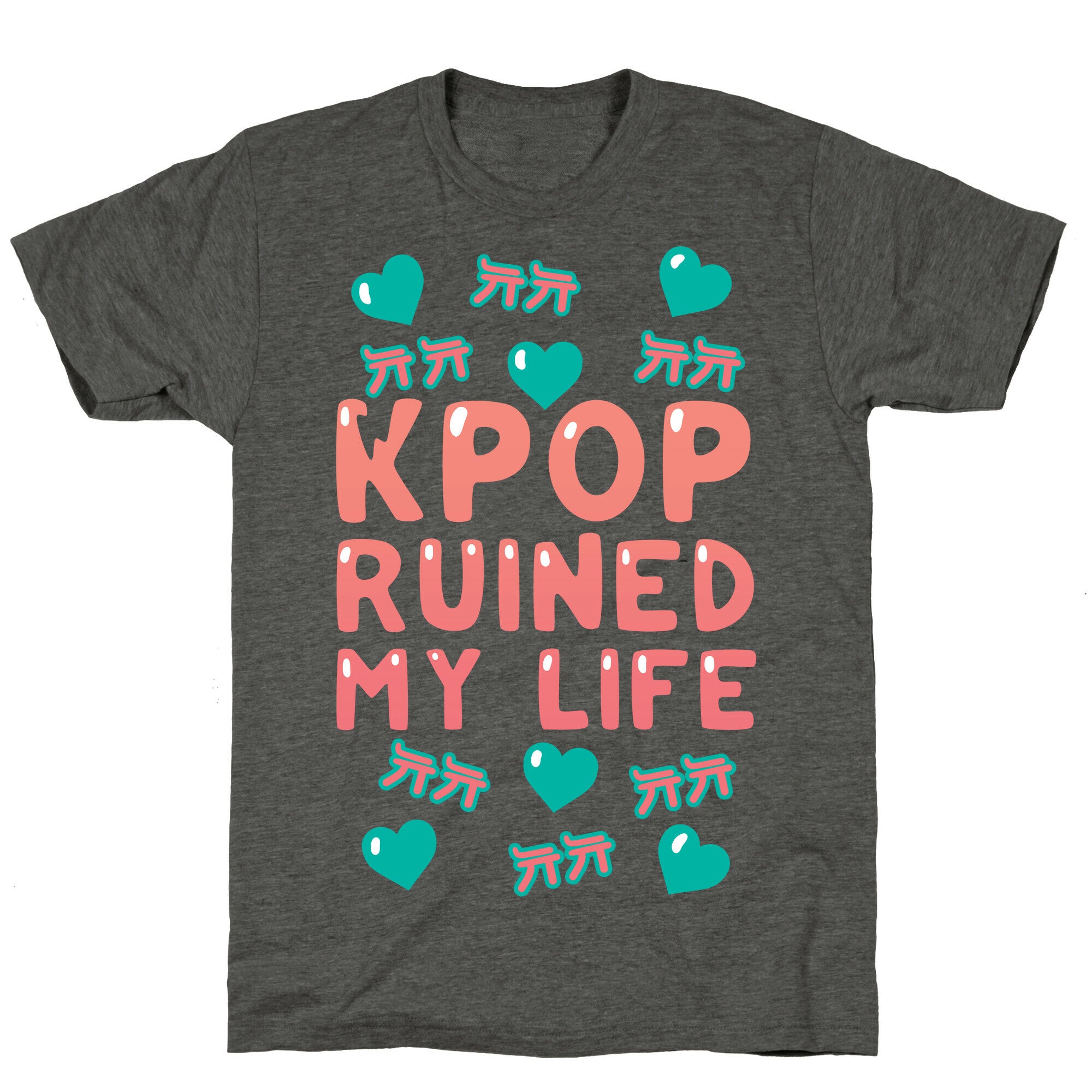 Kpop Ruined My Life Unisex Triblend Tee