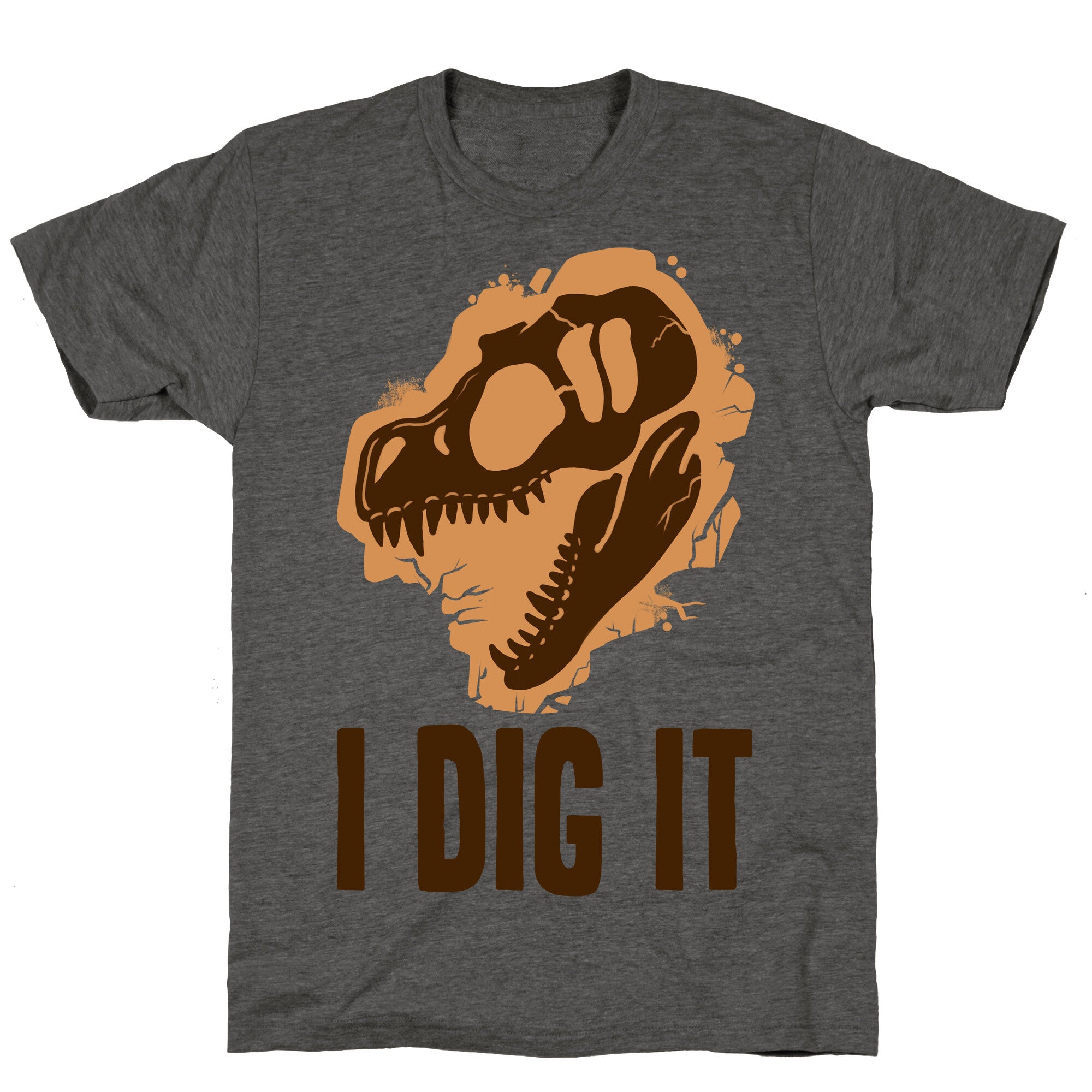 I Dig It - Dinosaurs Unisex Triblend Tee
