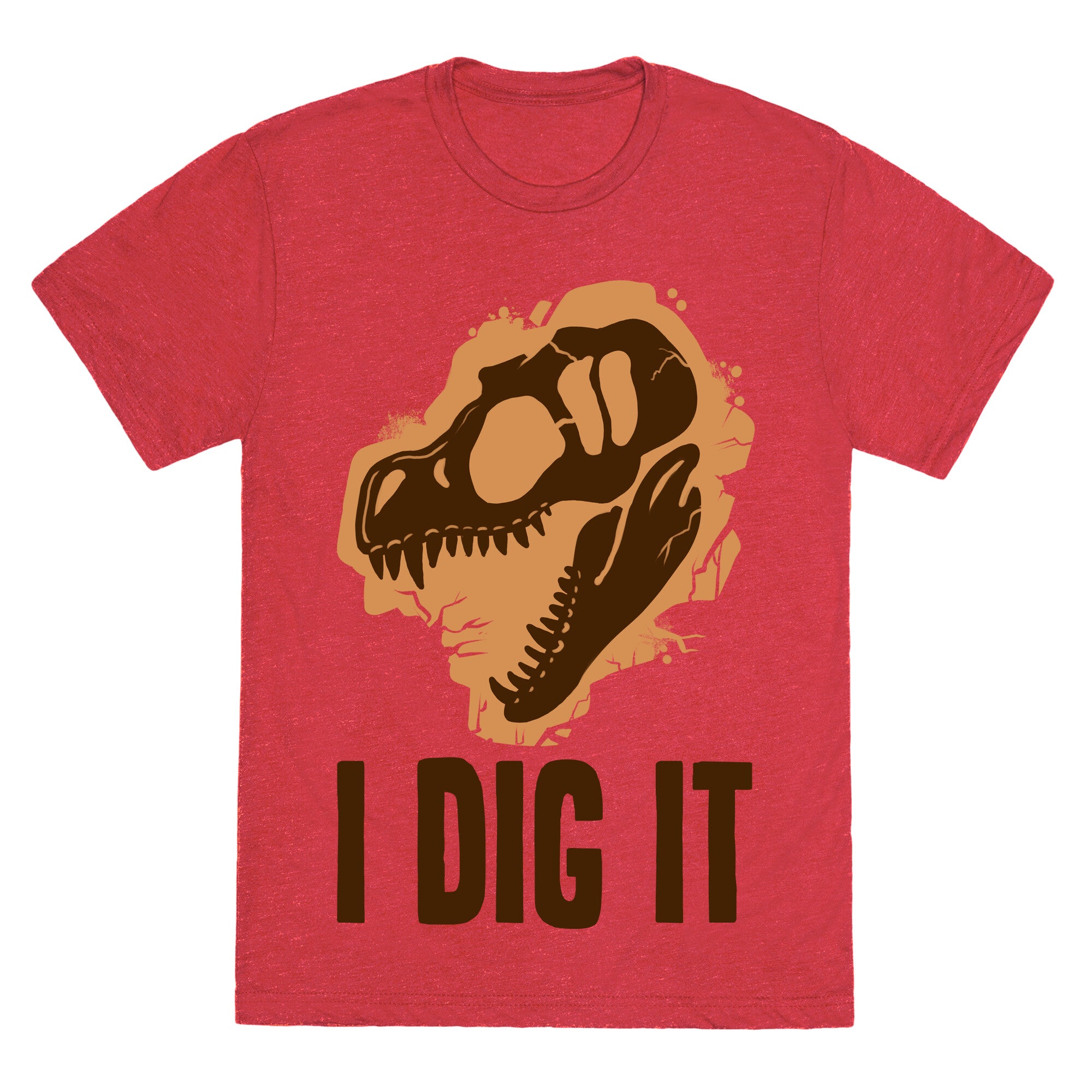 I Dig It - Dinosaurs Unisex Triblend Tee