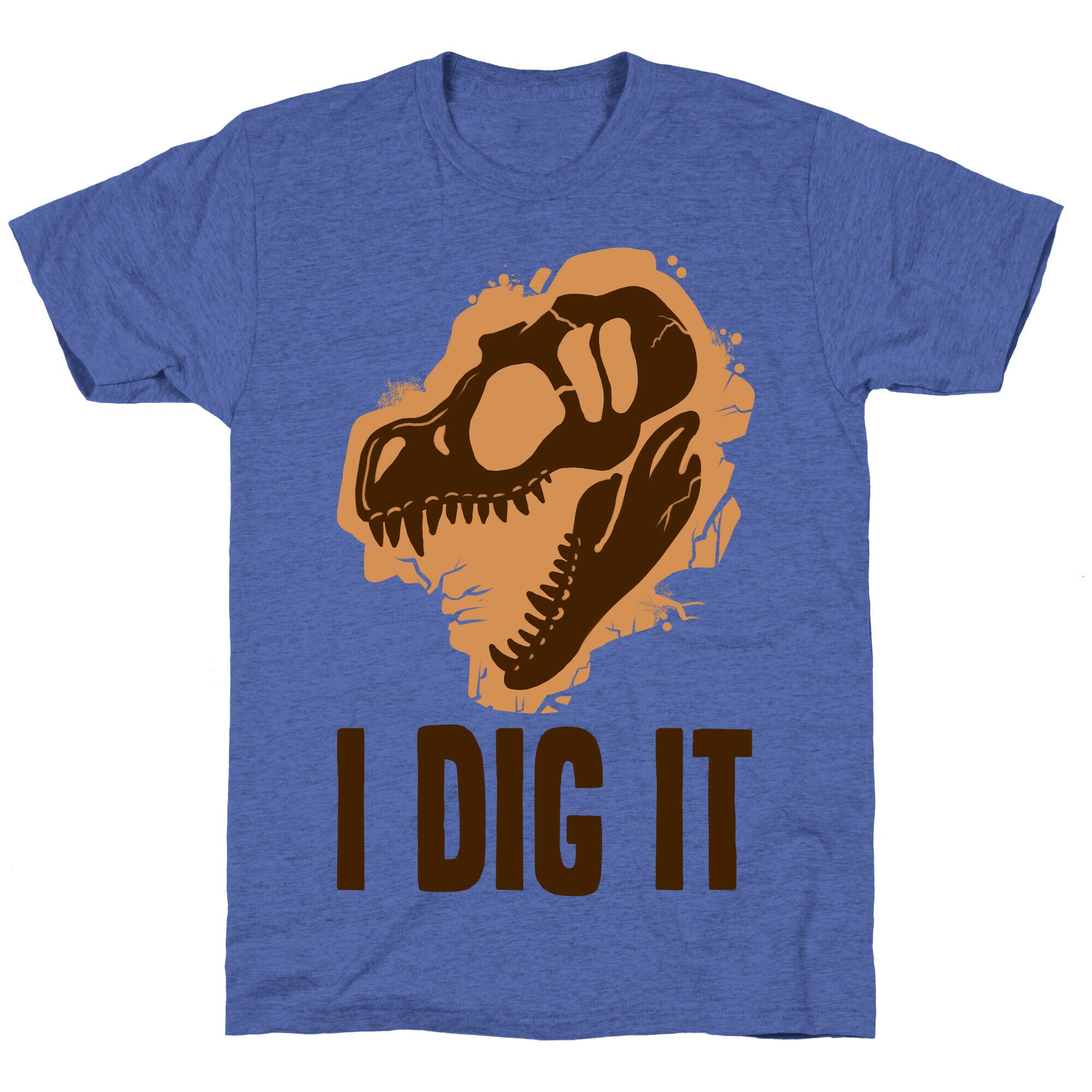 I Dig It - Dinosaurs Unisex Triblend Tee