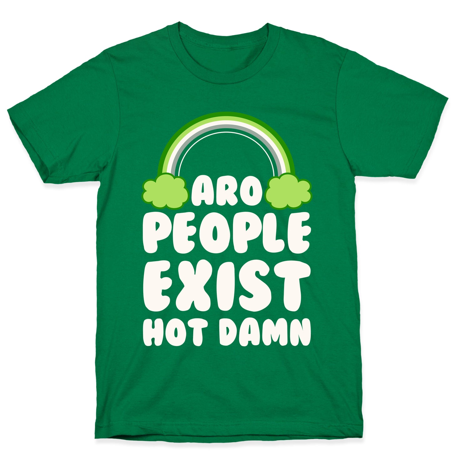 Aro People Exist Hot Damn T-Shirt