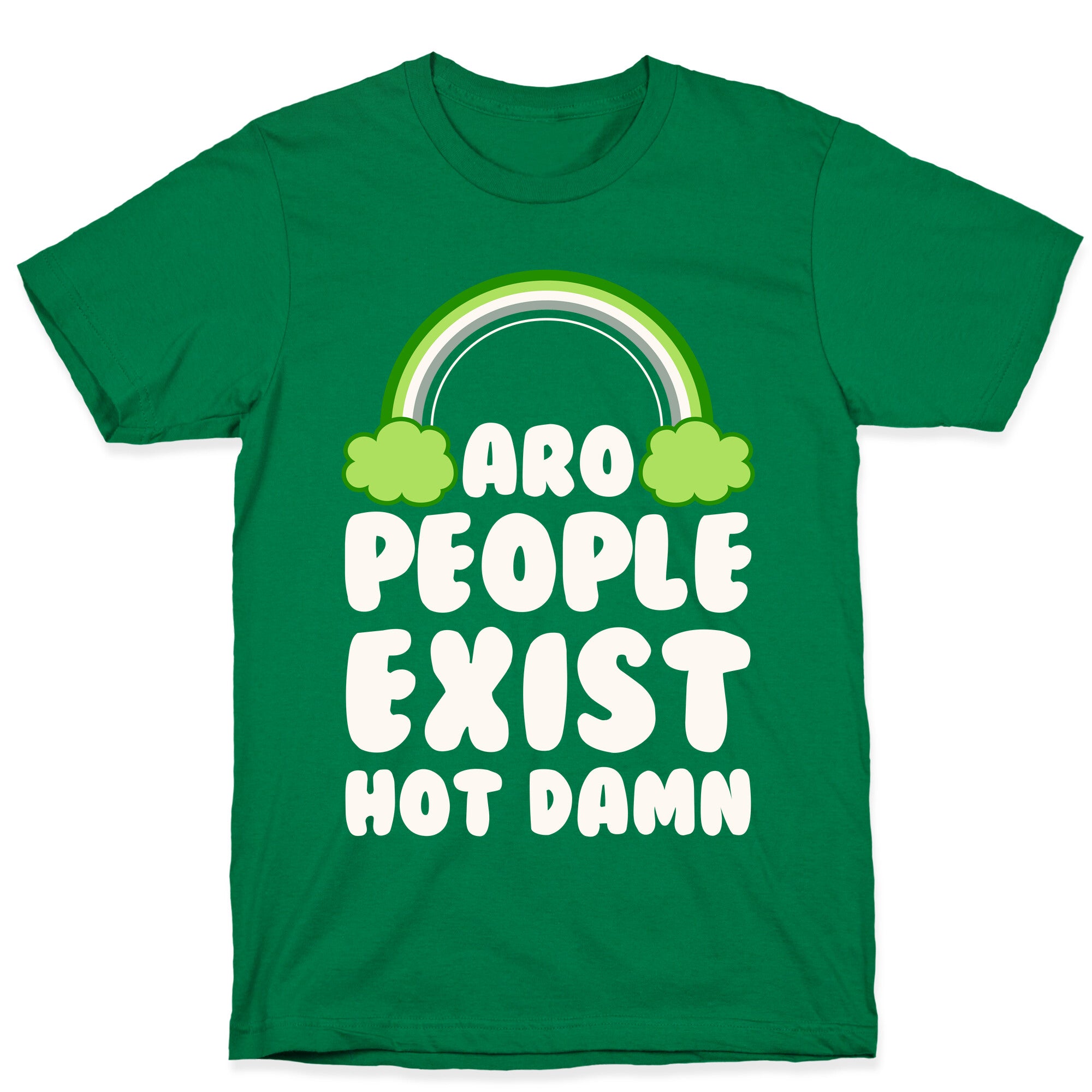 Aro People Exist Hot Damn T-Shirt