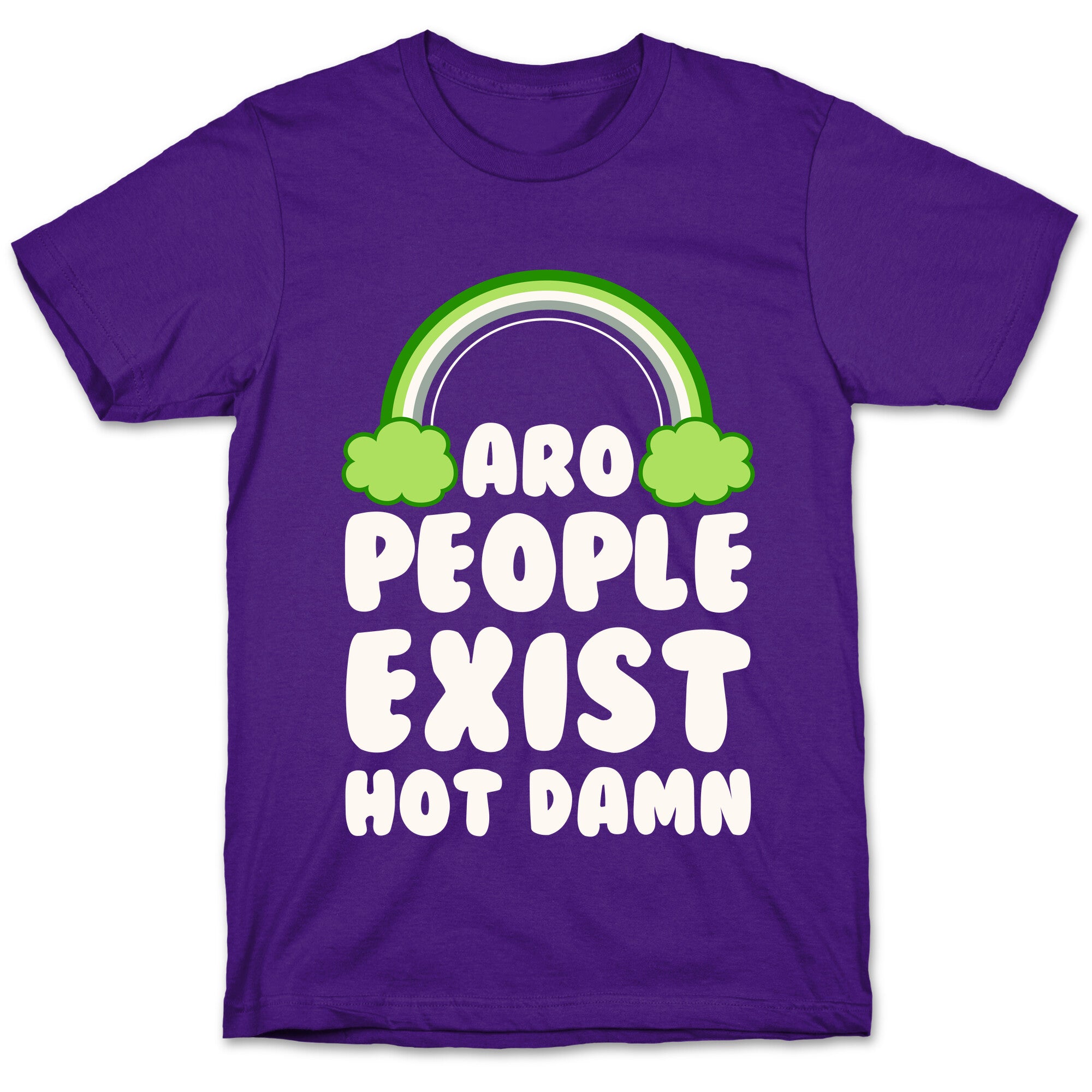 Aro People Exist Hot Damn T-Shirt