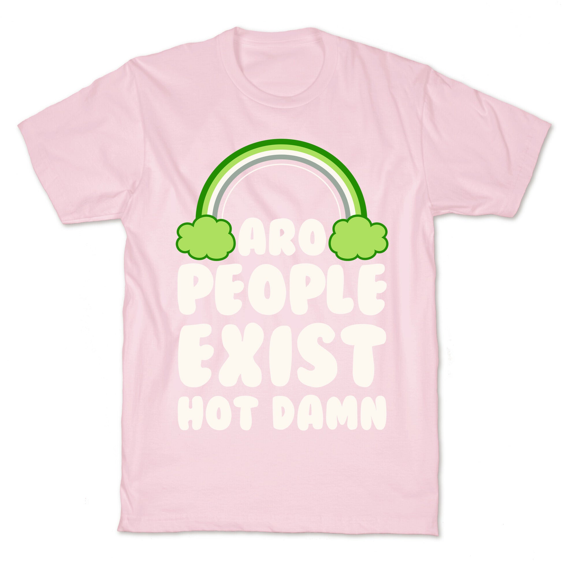 Aro People Exist Hot Damn T-Shirt