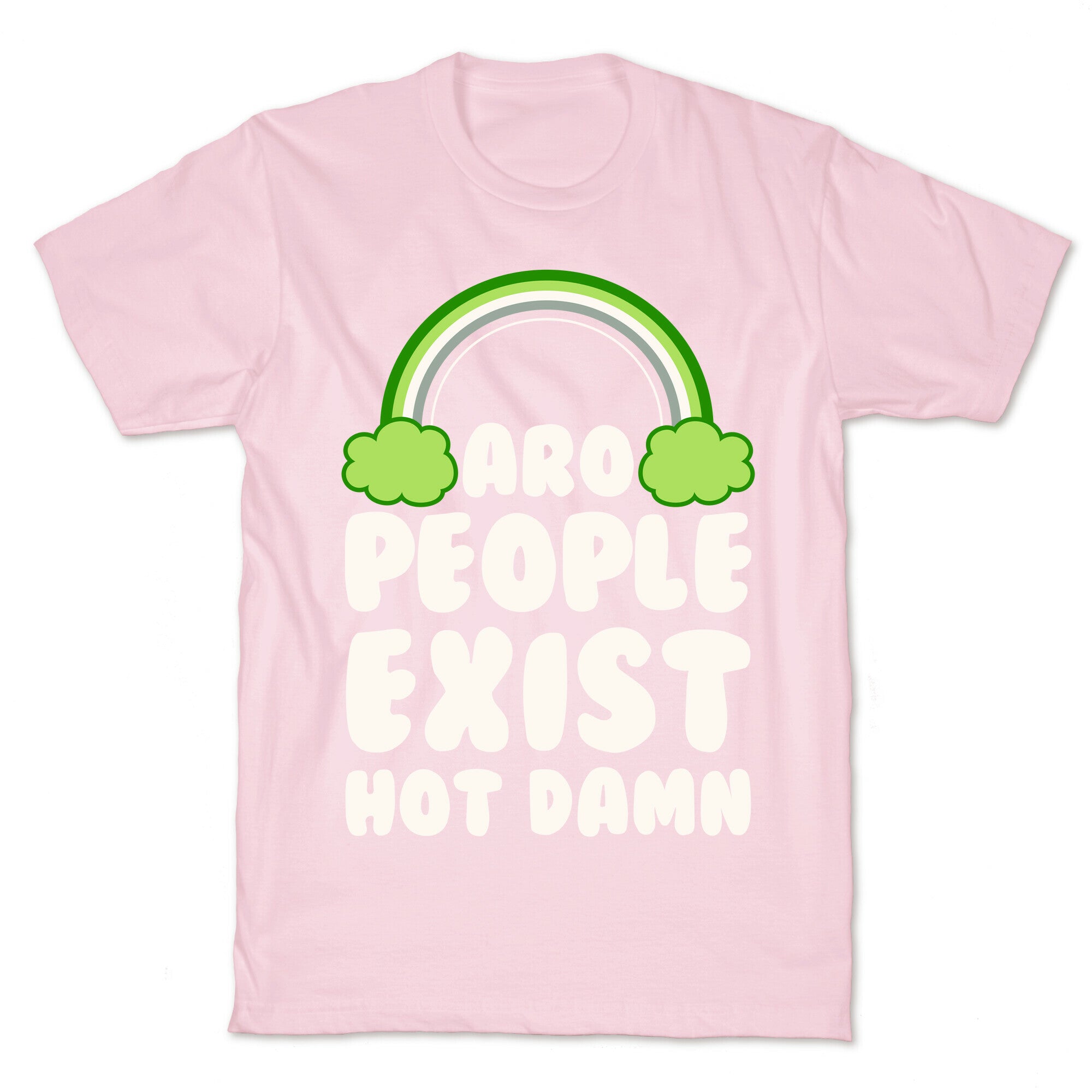 Aro People Exist Hot Damn T-Shirt