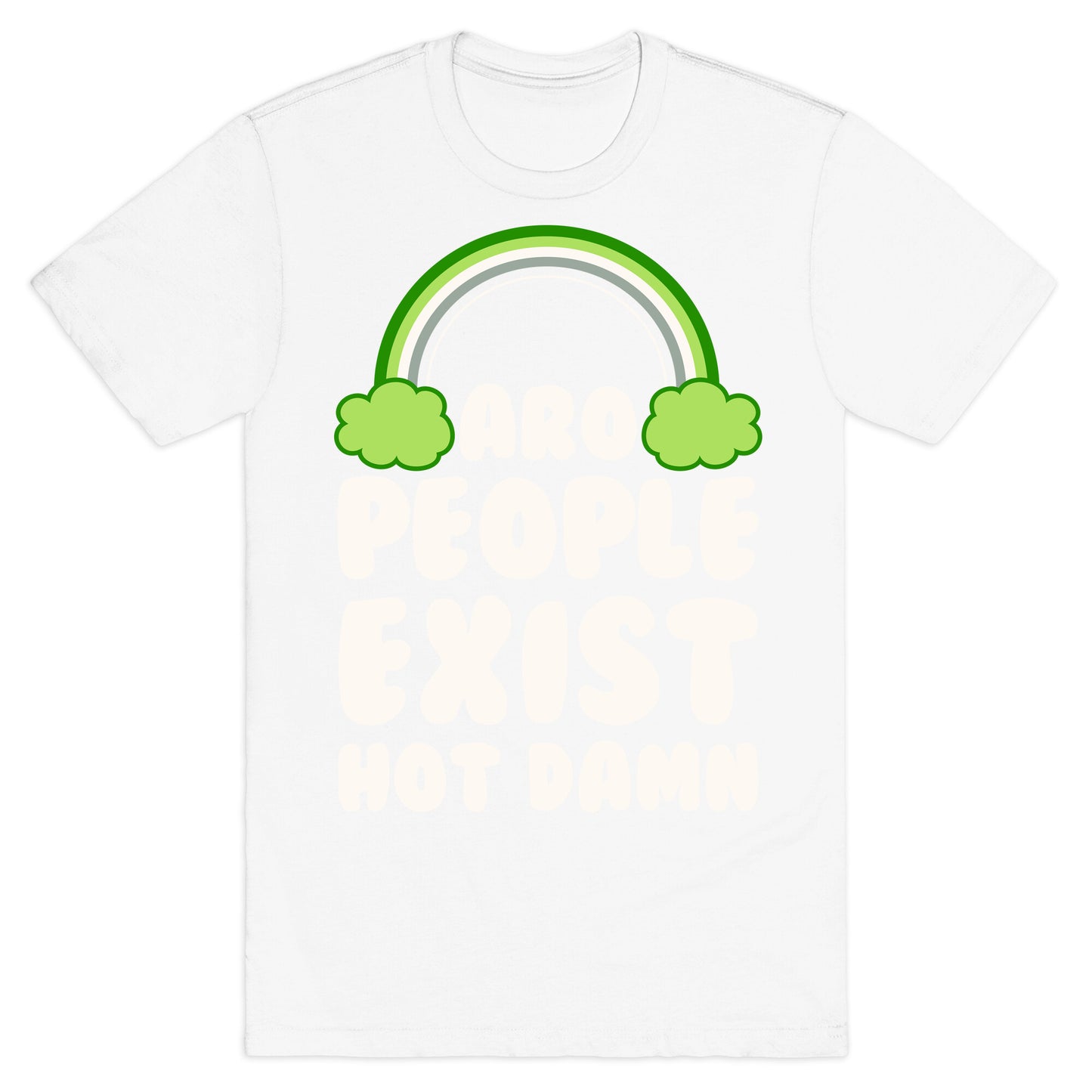 Aro People Exist Hot Damn T-Shirt