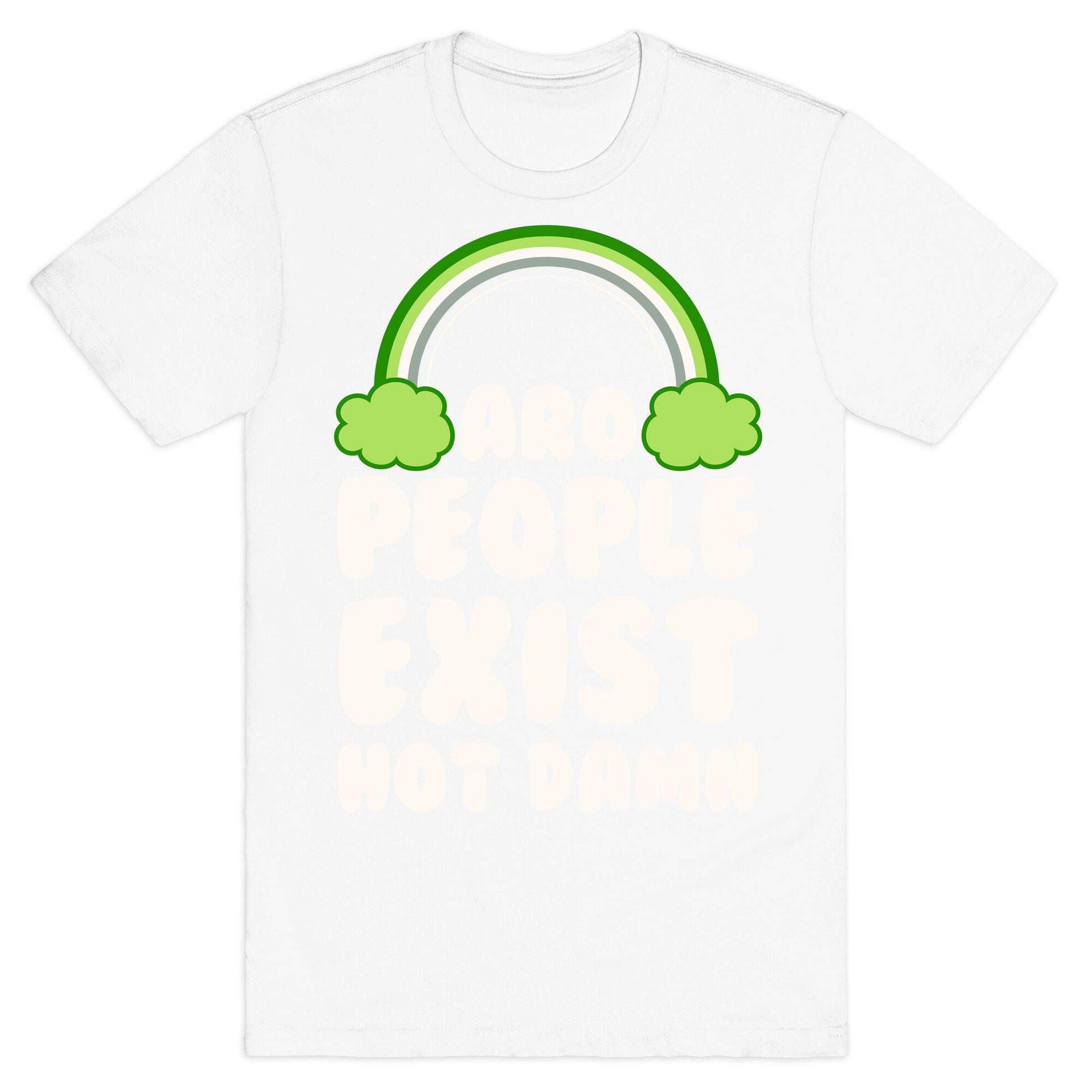 Aro People Exist Hot Damn T-Shirt