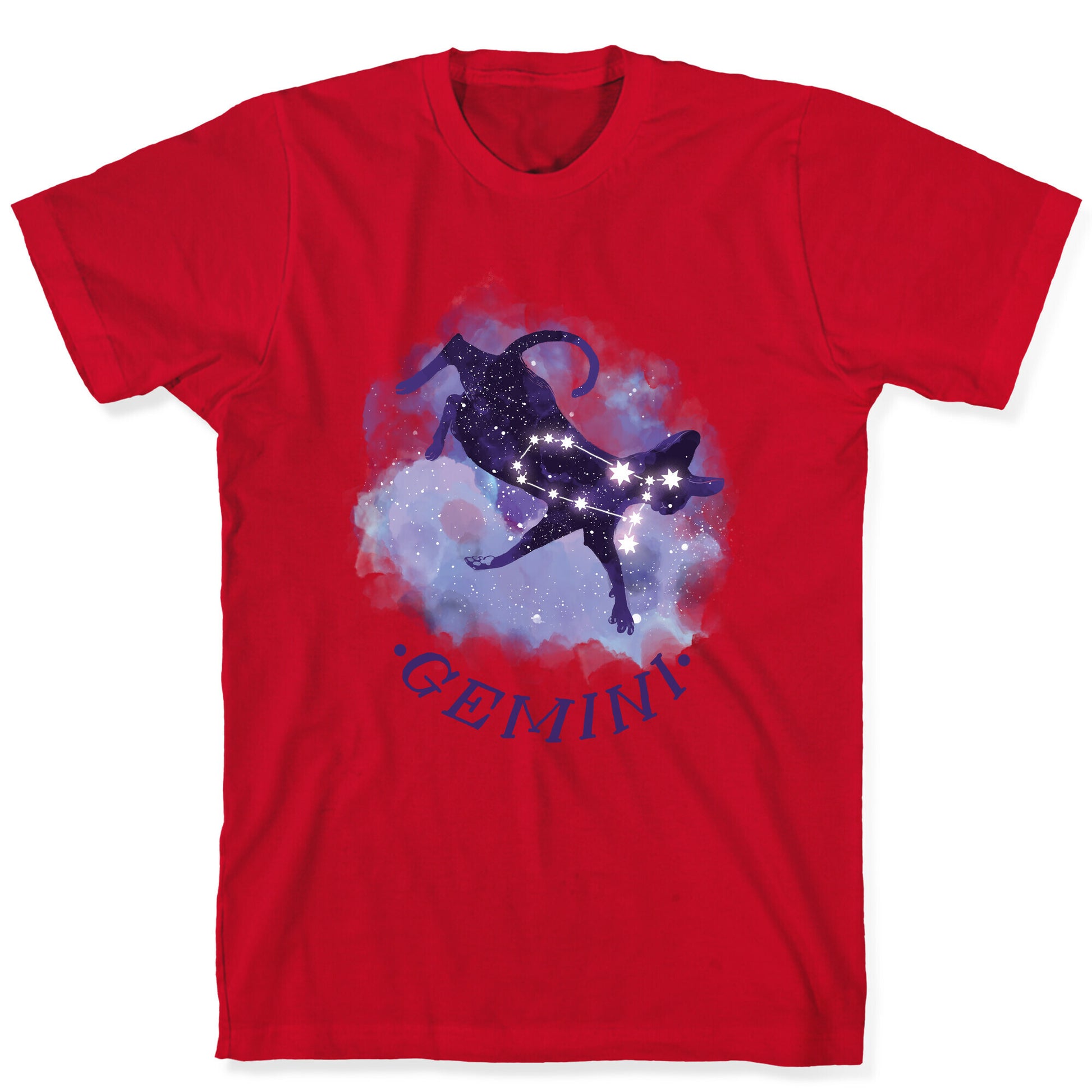 Cat Zodiac: Gemini T-Shirt