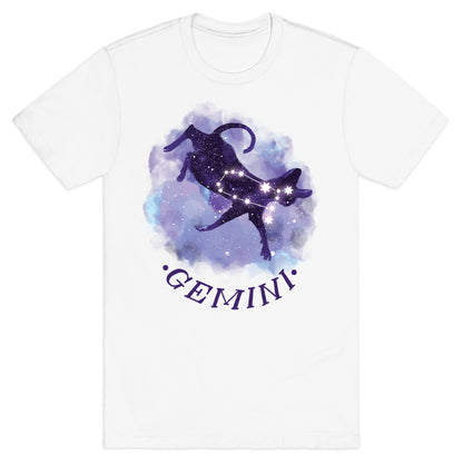 Cat Zodiac: Gemini T-Shirt
