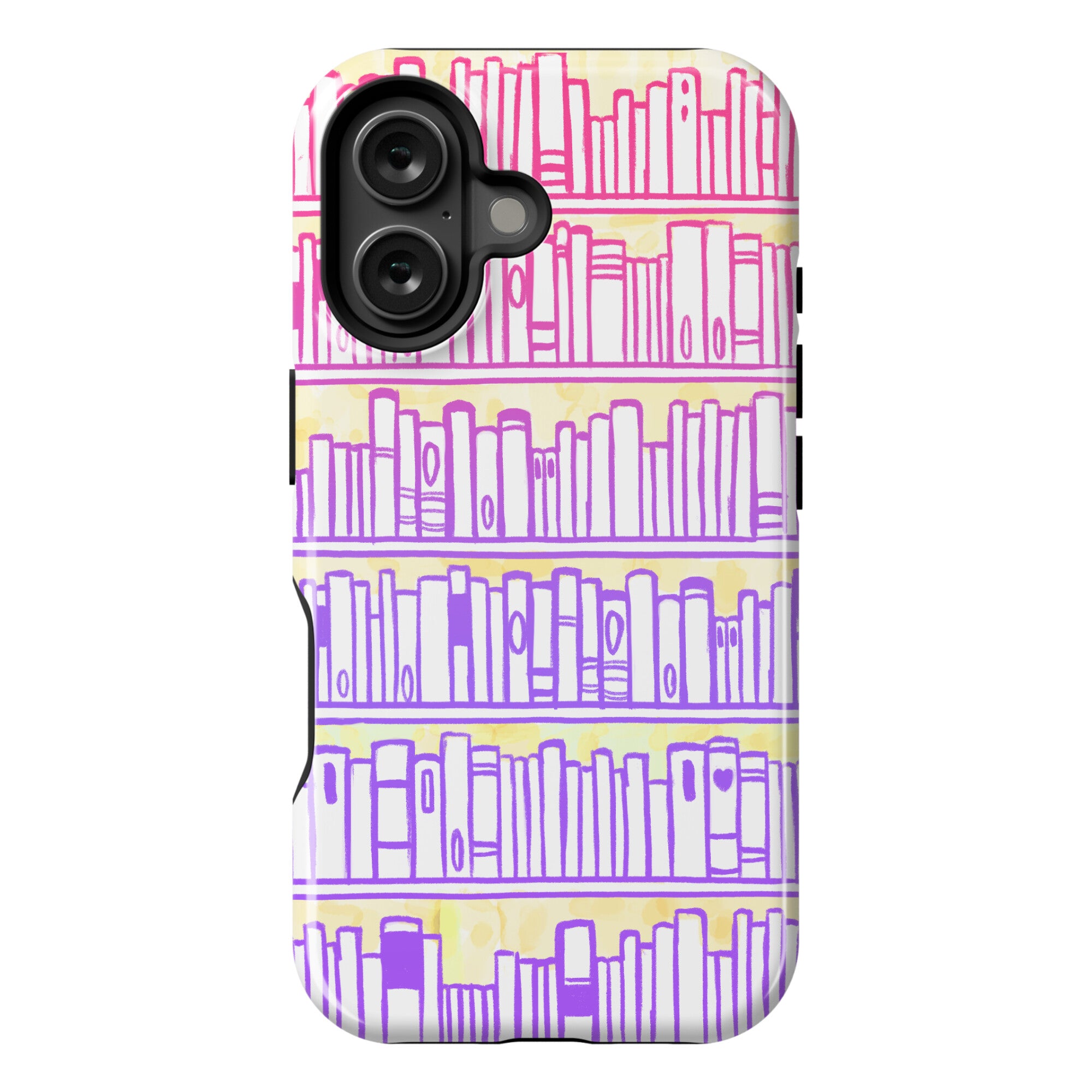 Bookshelf Pattern Phone Case
