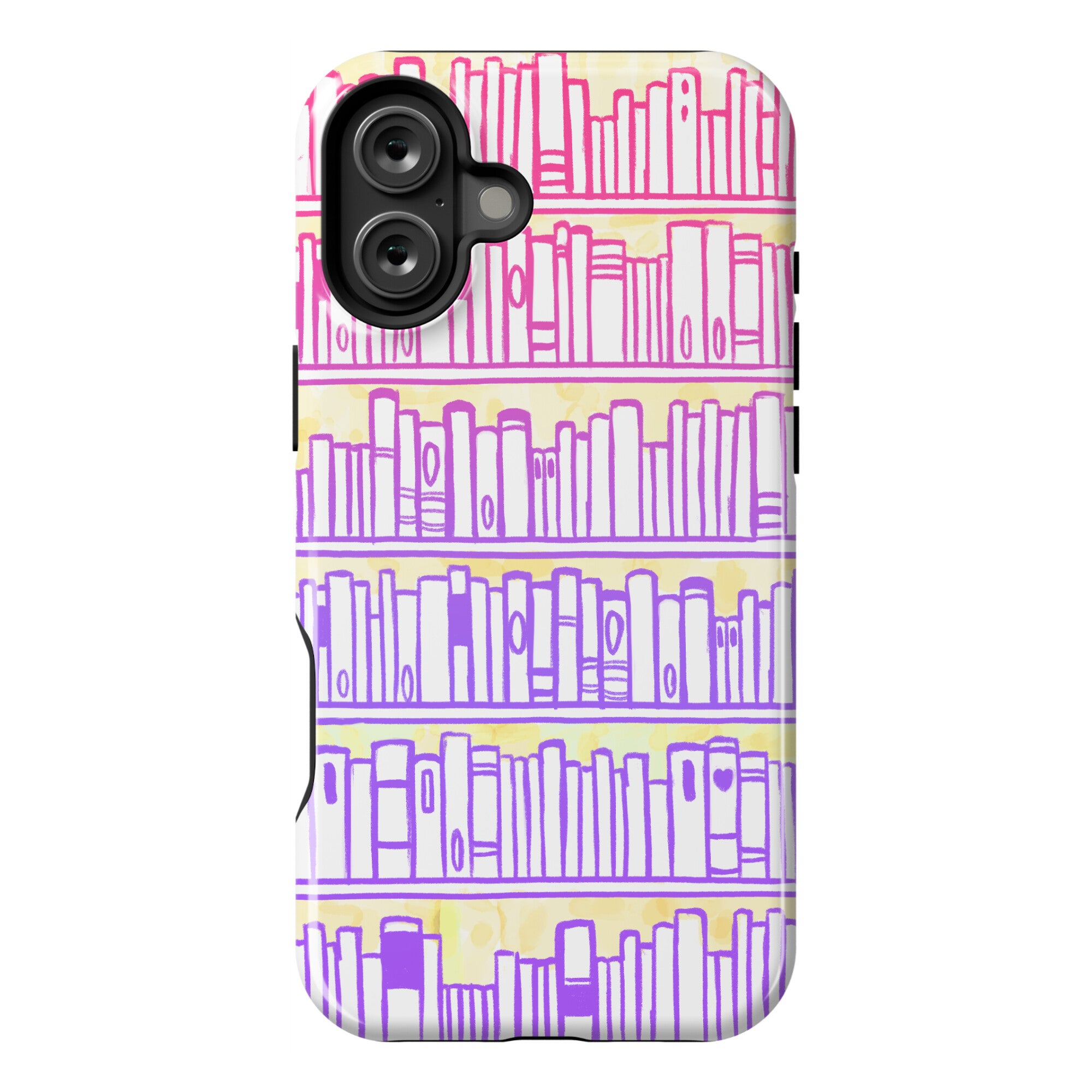 Bookshelf Pattern Phone Case