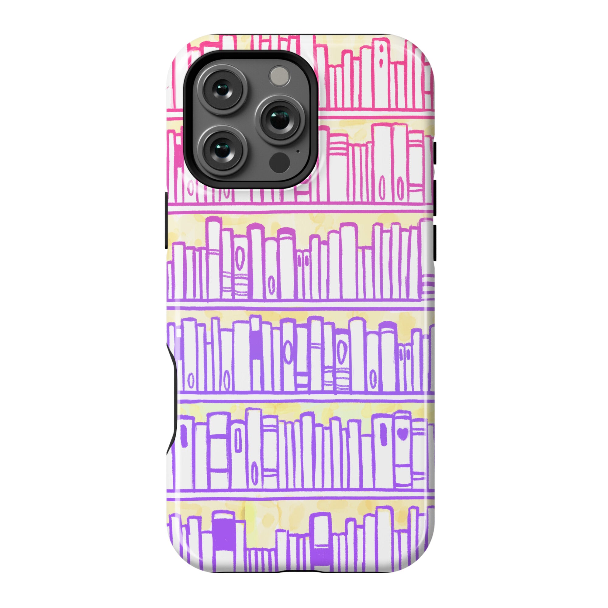 Bookshelf Pattern Phone Case