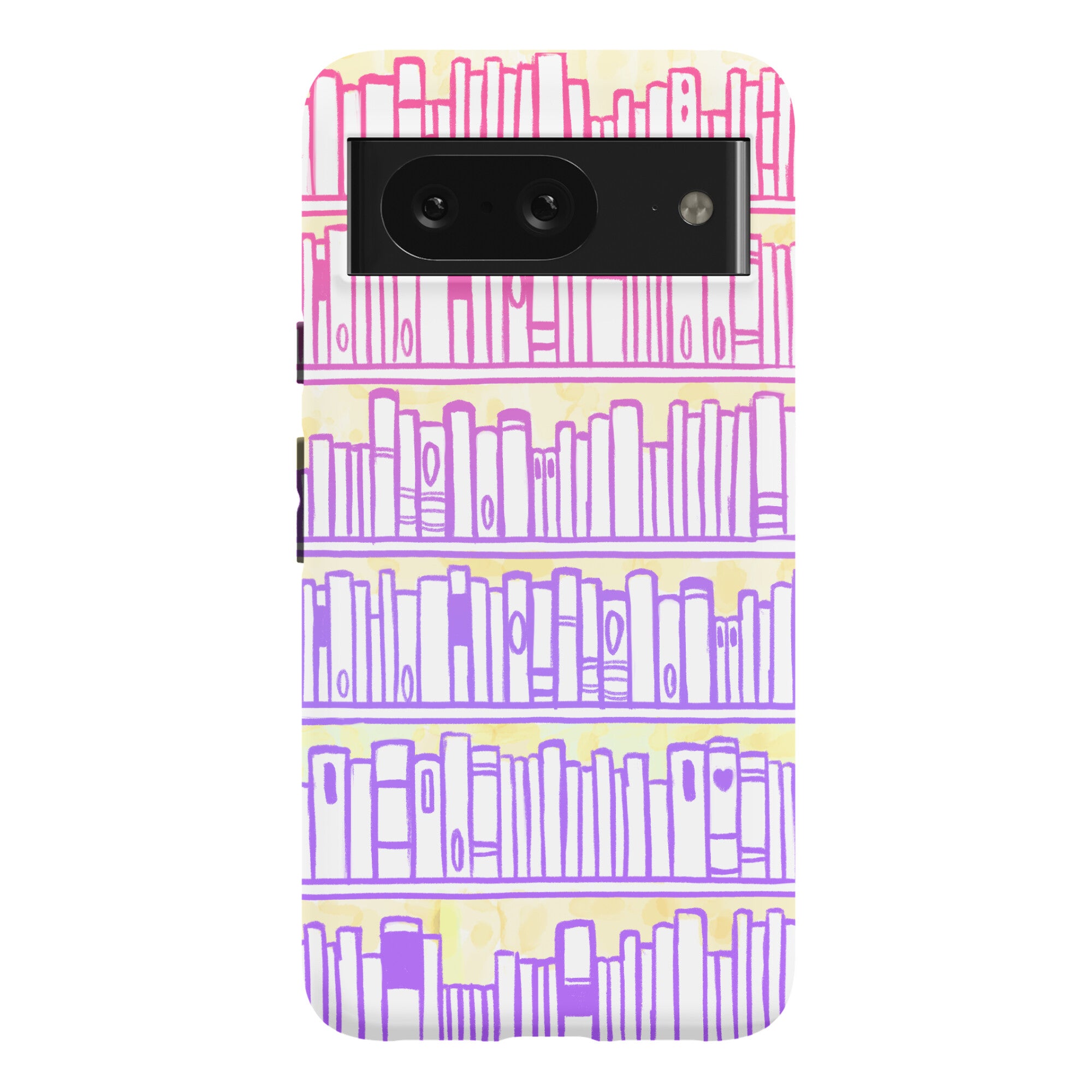 Bookshelf Pattern Phone Case