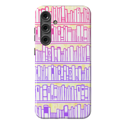 Bookshelf Pattern Phone Case