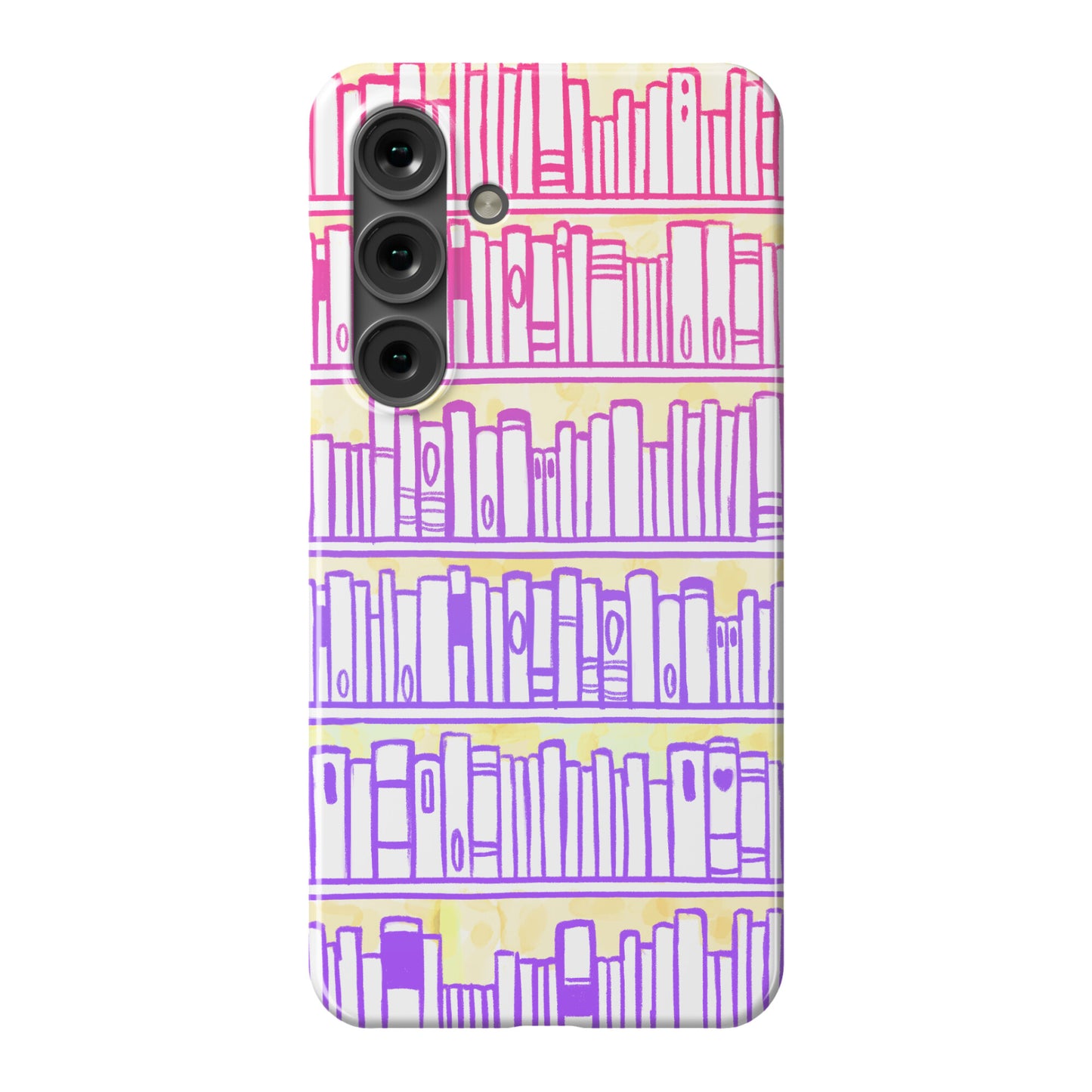 Bookshelf Pattern Phone Case