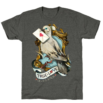 Pigeon Boyfriend Unisex Triblend Tee