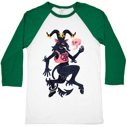 Goth Goat Baseball Tee