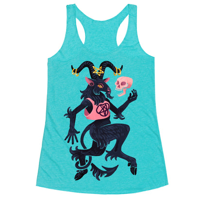 Goth Goat Racerback Tank