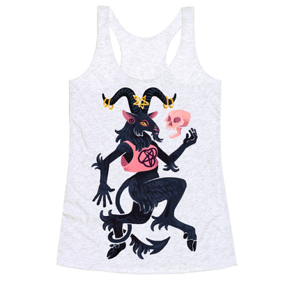 Goth Goat Racerback Tank