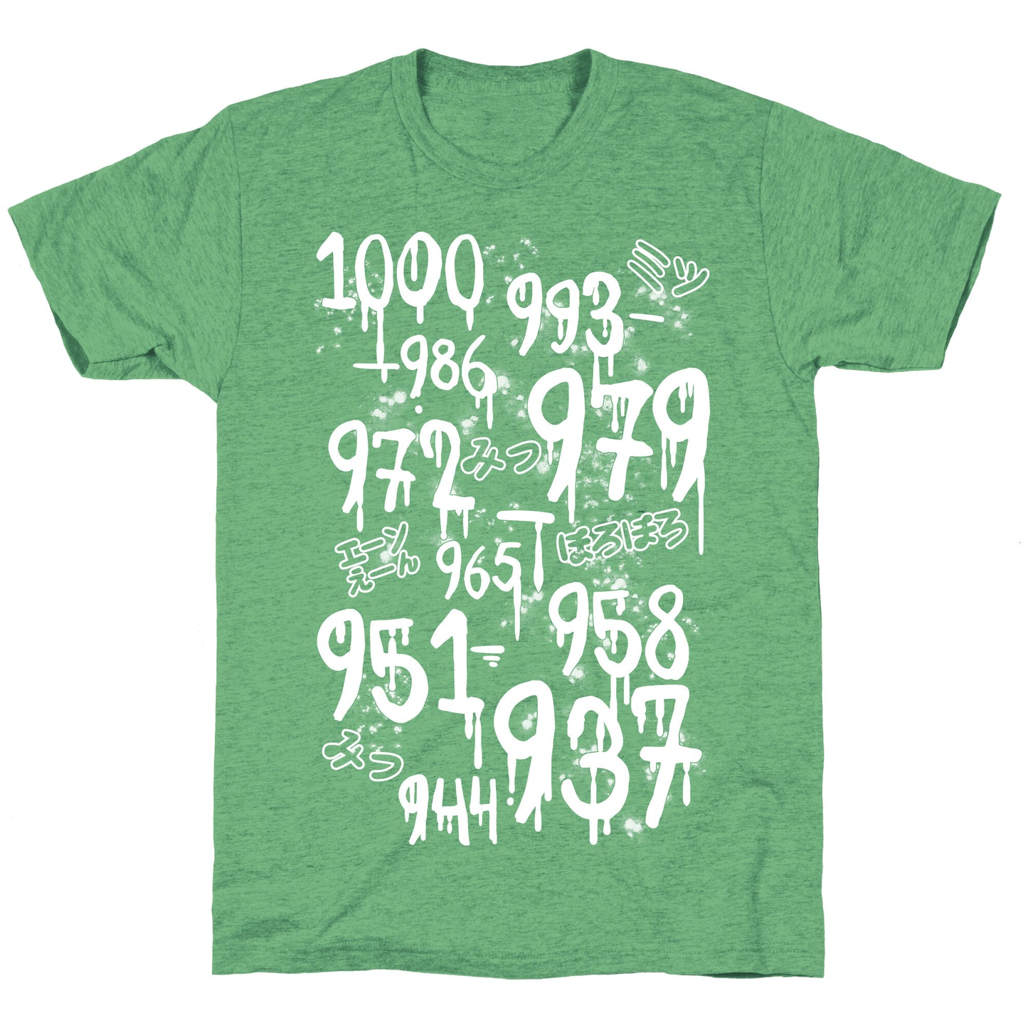 1000 Minus 7 Unisex Triblend Tee