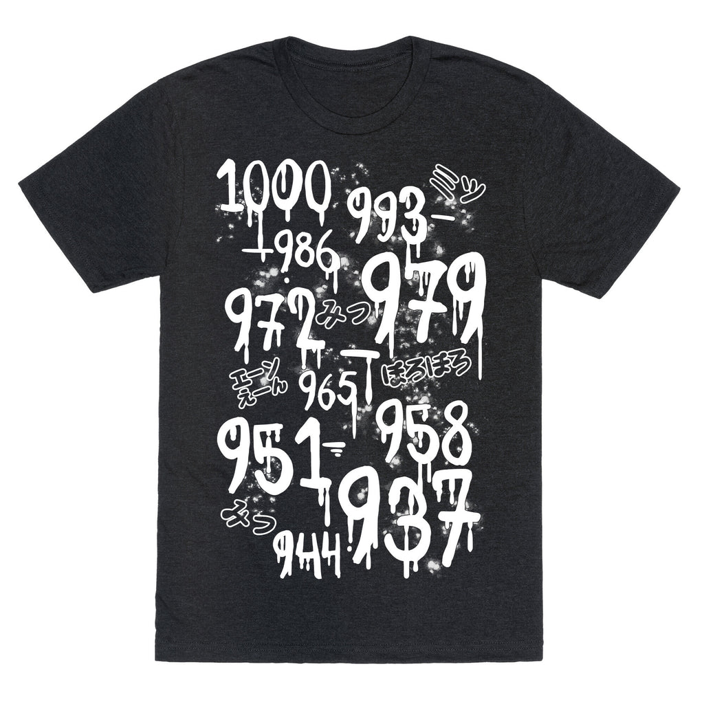 1000 Minus 7 Unisex Triblend Tee