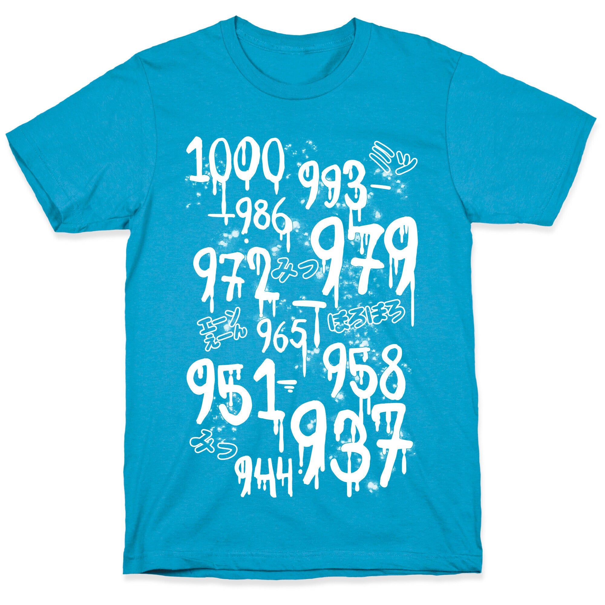 1000 Minus 7 Unisex Triblend Tee