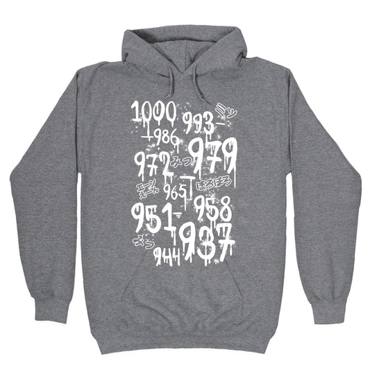 1000 Minus 7 Hoodie