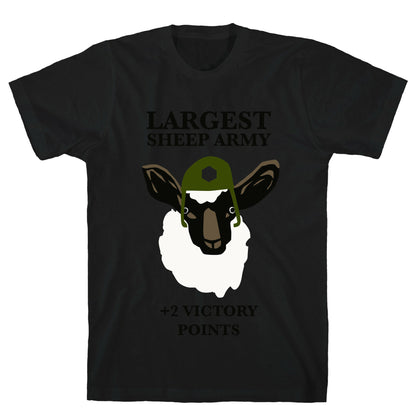 Largest Sheep Army T-Shirt