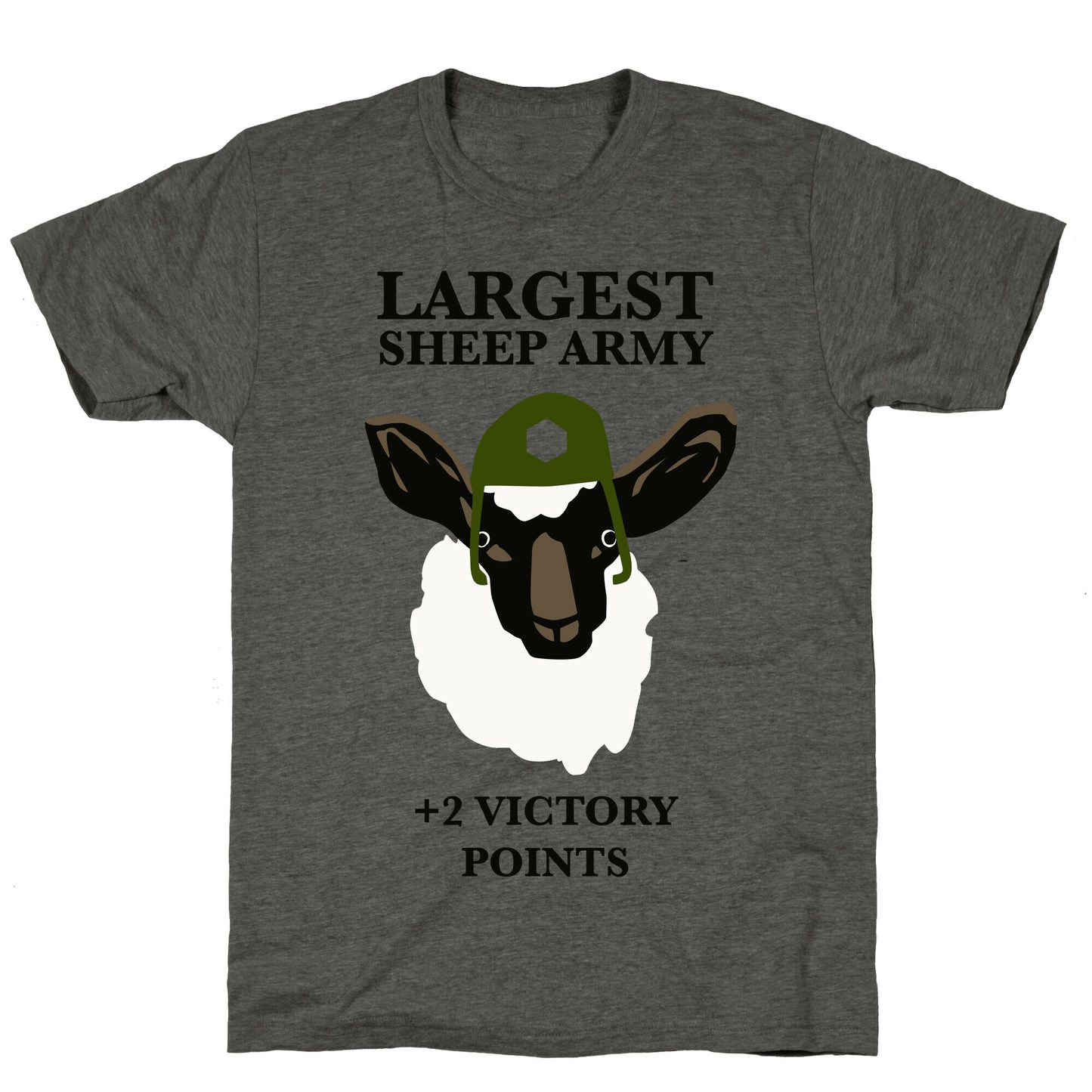 Largest Sheep Army Unisex Triblend Tee