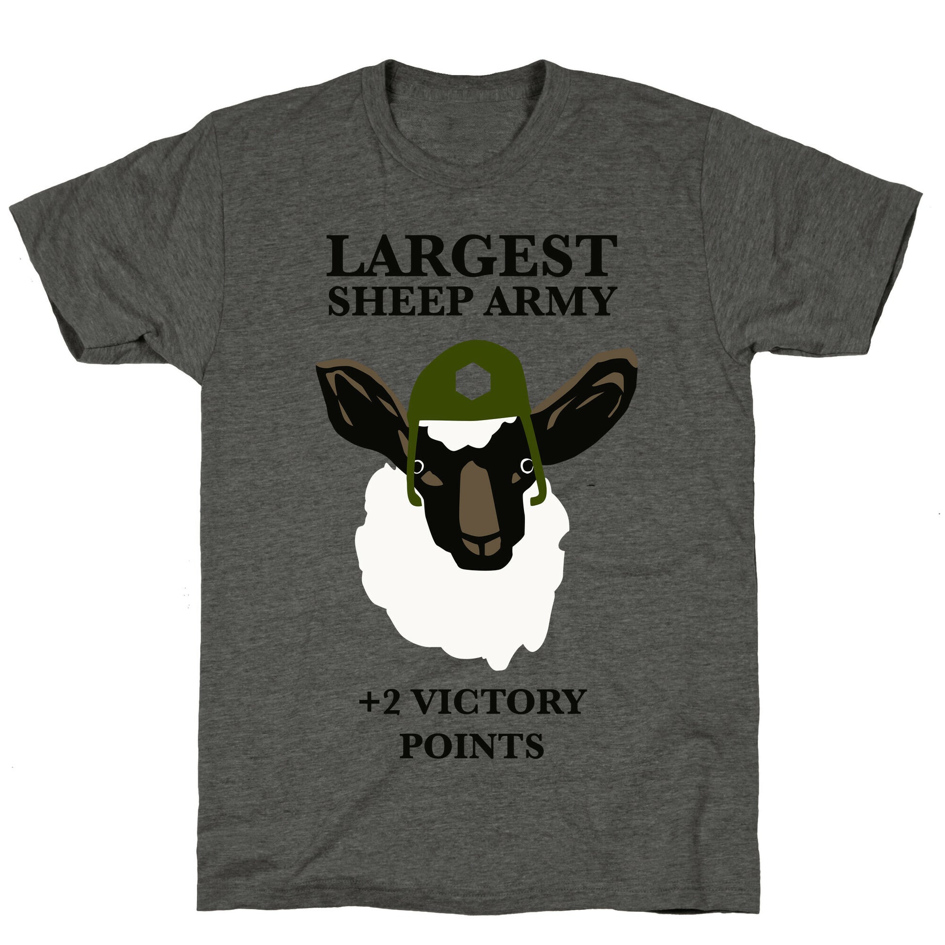 Largest Sheep Army Unisex Triblend Tee