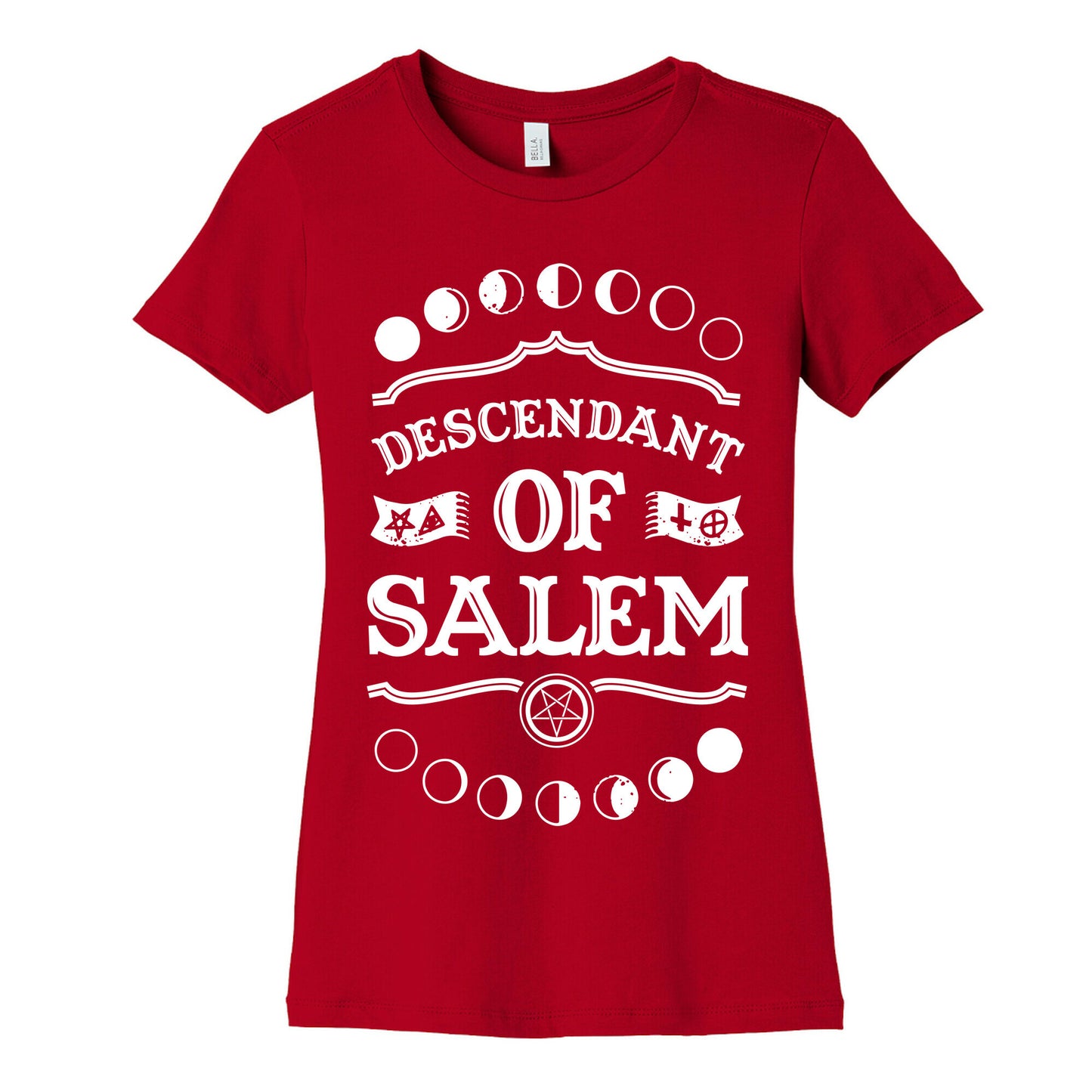 Descendant of Salem Women's Cotton Tee