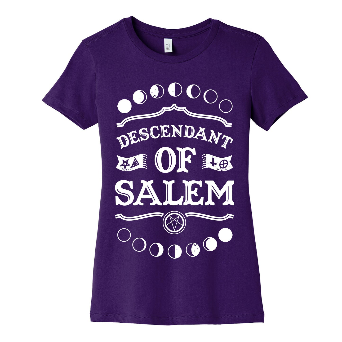 Descendant of Salem Women's Cotton Tee