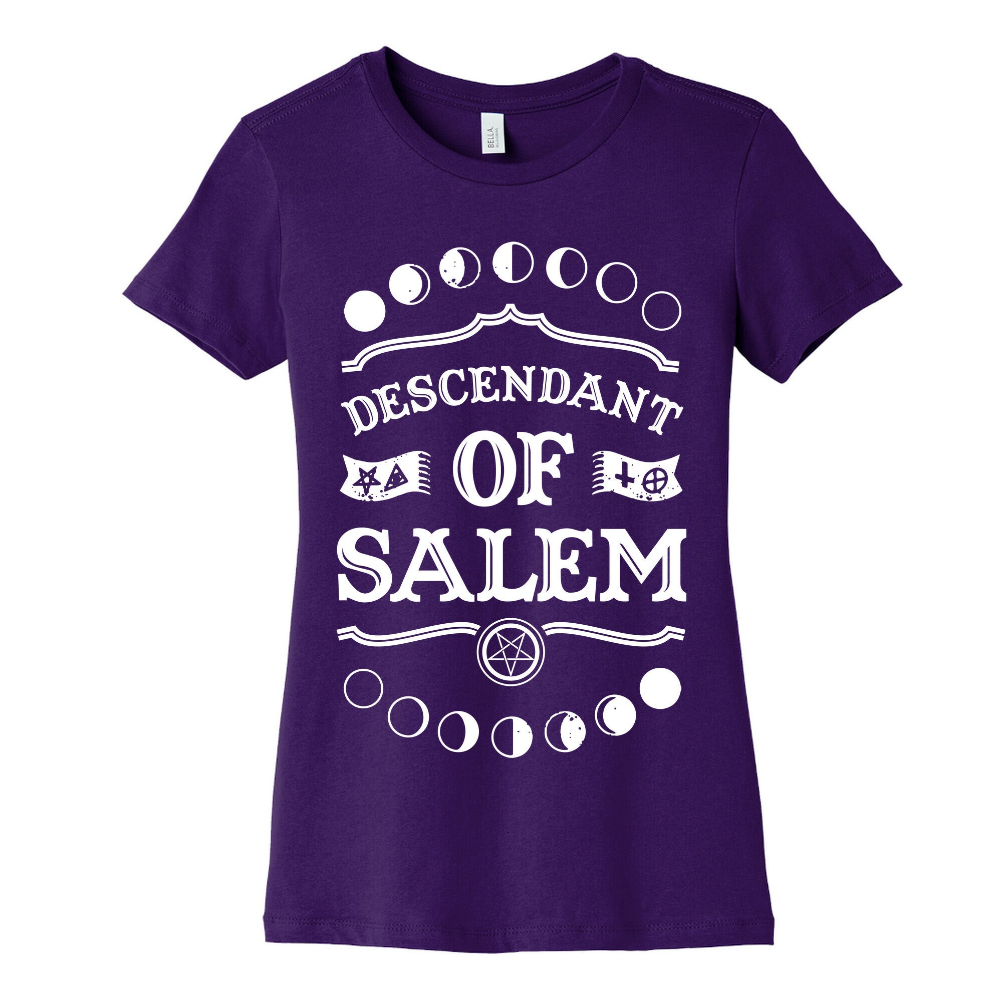 Descendant of Salem Women's Cotton Tee