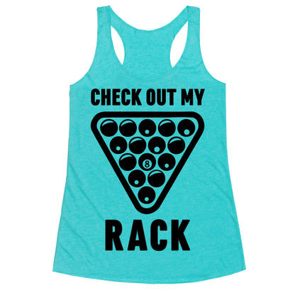 Check Out My Rack Racerback Tank