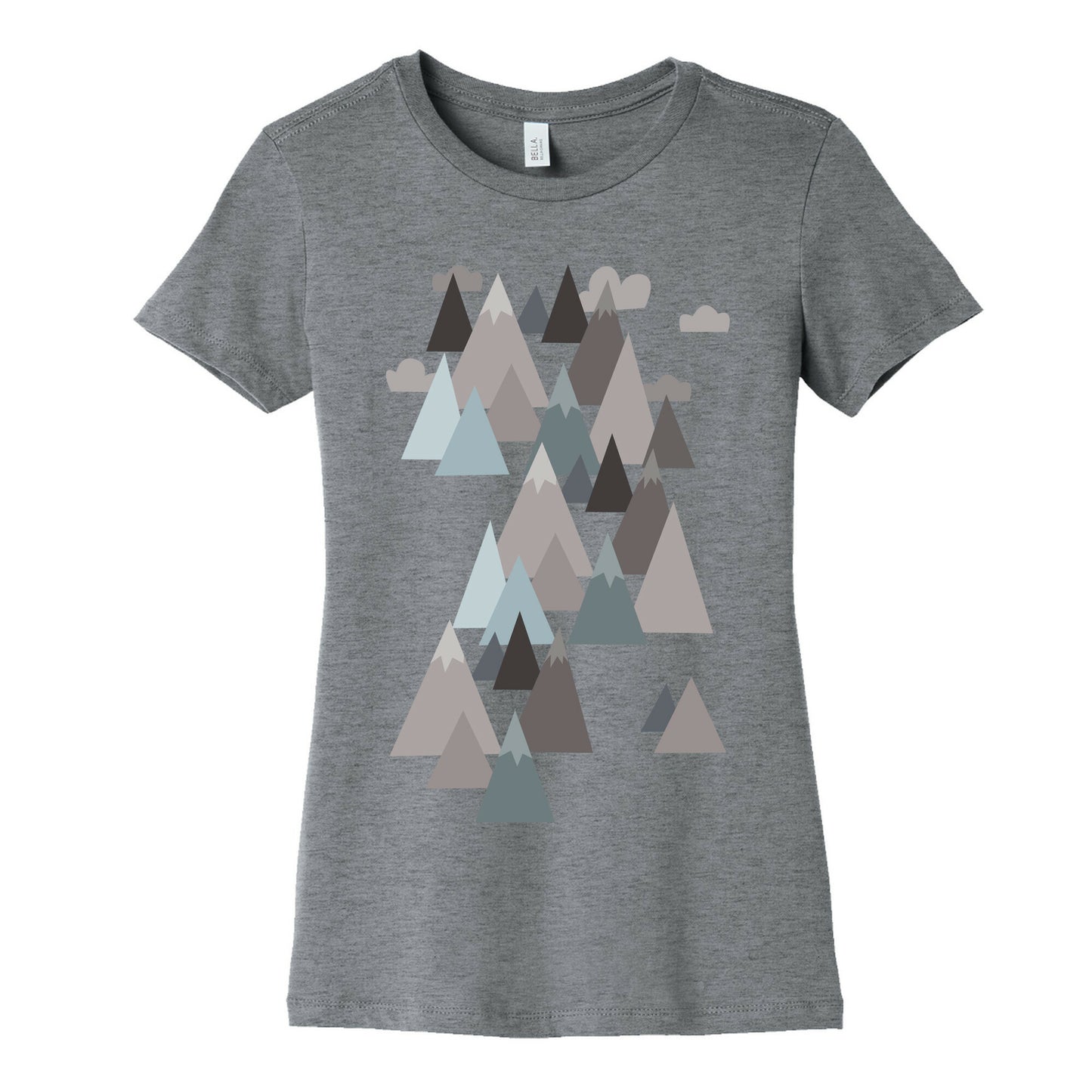 Winter Mountains Women's Cotton Tee