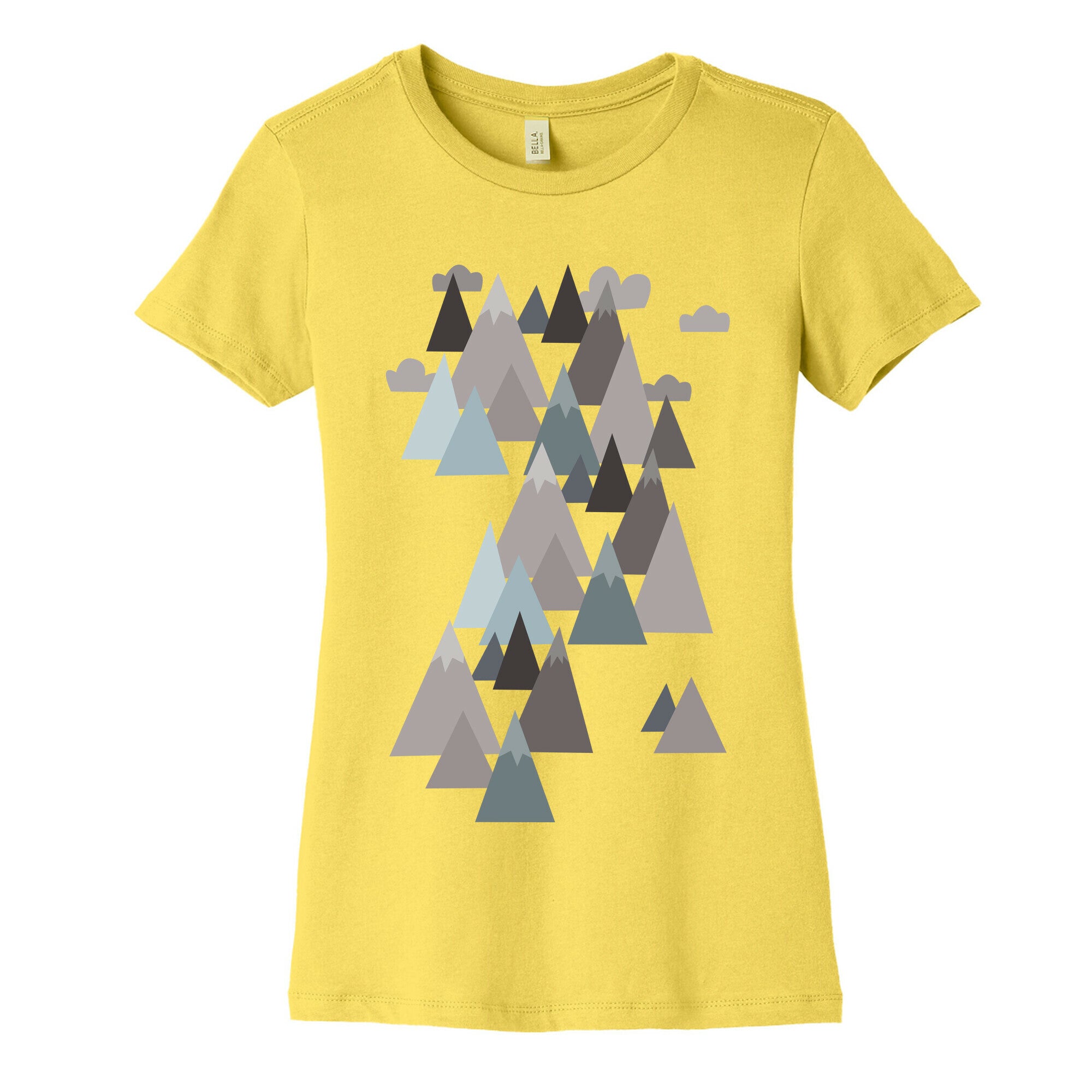 Winter Mountains Women's Cotton Tee