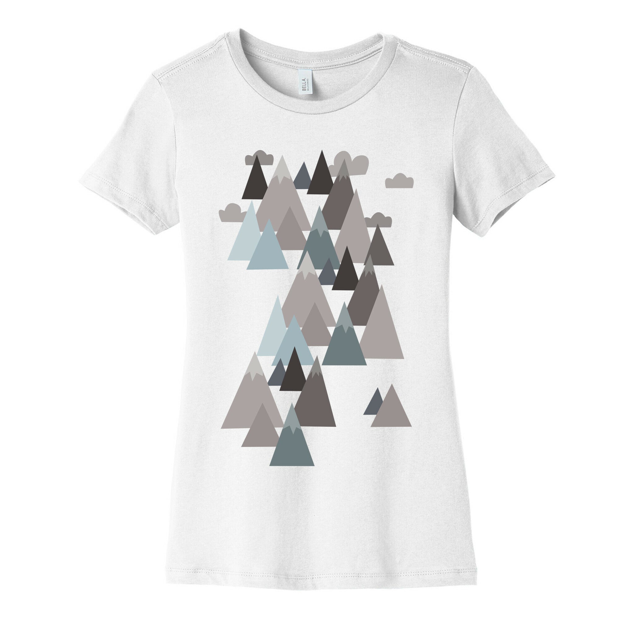 Winter Mountains Women's Cotton Tee