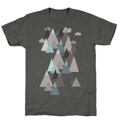 Winter Mountains Unisex Triblend Tee