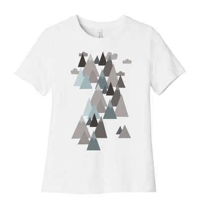 Winter Mountains Women's Cotton Tee