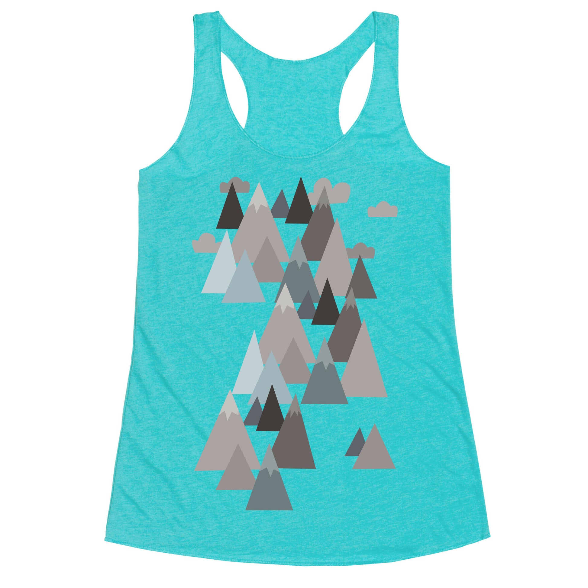 Winter Mountains Racerback Tank